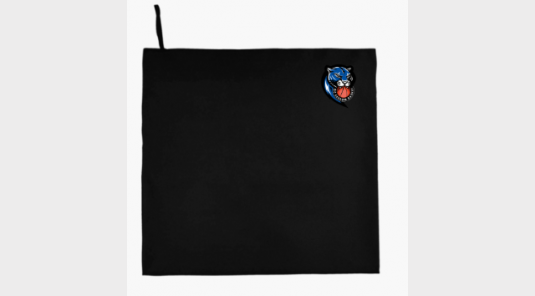 Serviette microfibres Noire